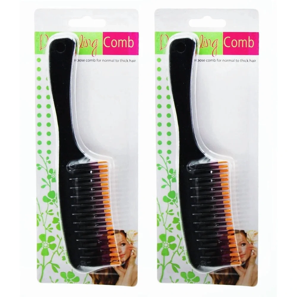 Detangling Comb Unbranded Detangling Comb 2 Pack For Normal to Thick Hair